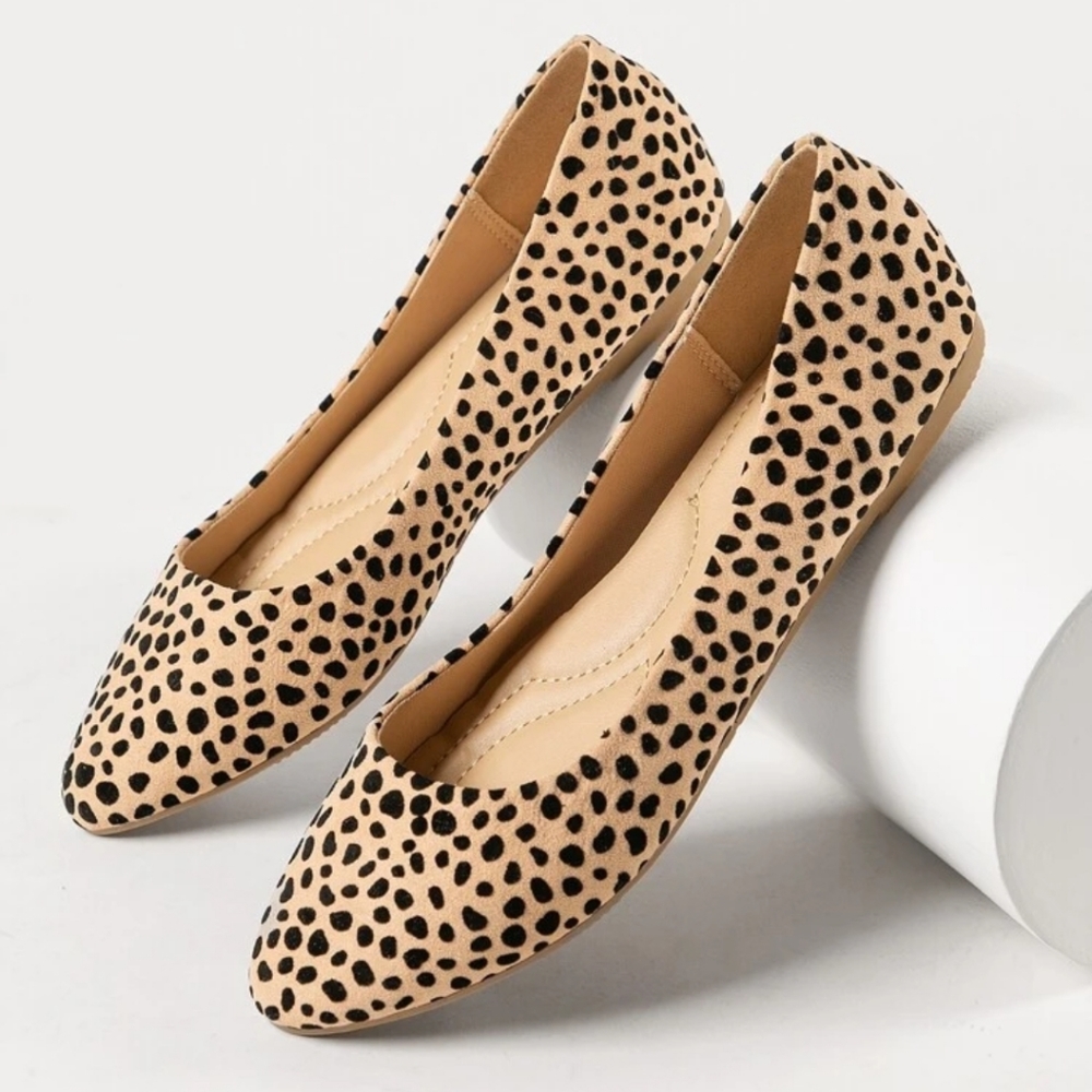 Leopard Print flats